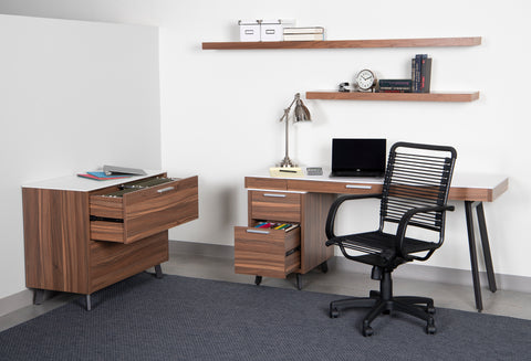 Black/Black / High Back Office Chair