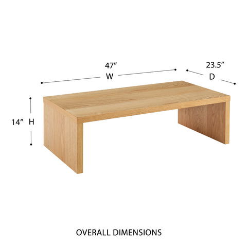 Oak / 47 Coffee Table