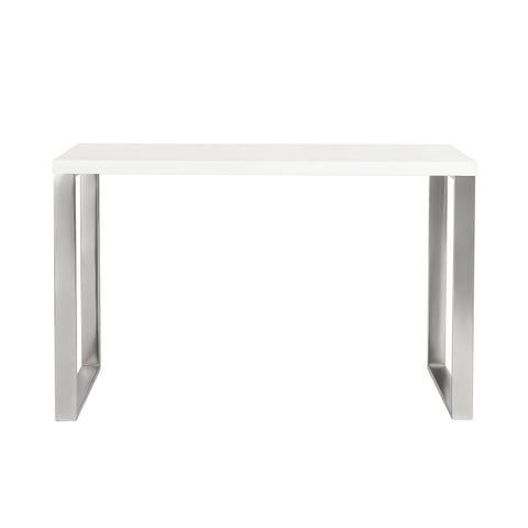 White/Polished Stainless Steel