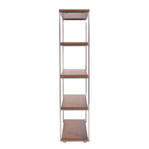 American Walnut/Brushed Stainless Steel