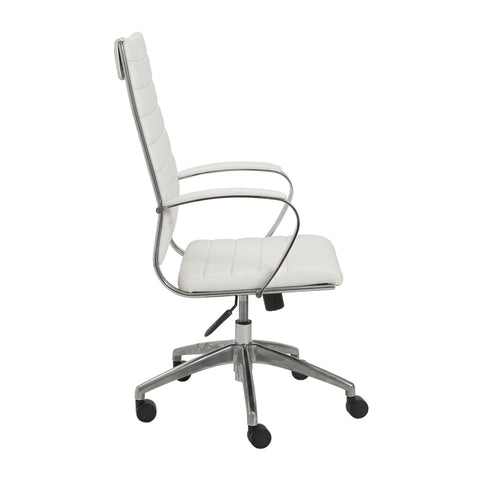 White / High Back Office Chair
