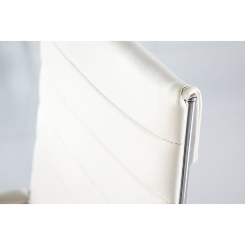 White / High Back Office Chair