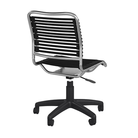 Black/Aluminum / Armless - Black - Silver