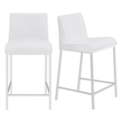 White / 34.5 Counter Stool