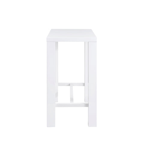 High Gloss White / 47 Bar Height Table