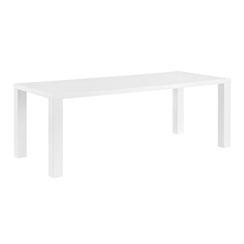 High Gloss White / 84 Dining Table