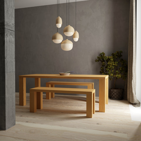 Oak / 57 Dining Bench