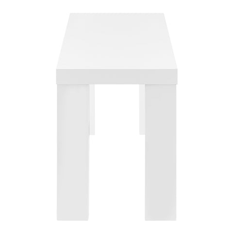High Gloss White / 57 Dining Bench