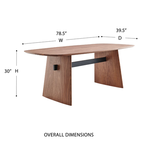Walnut / 79 Dining Table