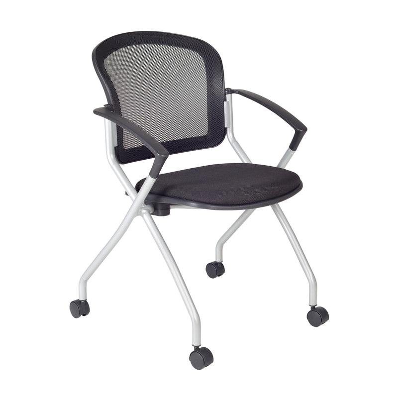 Regency Cadence Flexible High Back with Padded Fabric Seat Nesting Chair