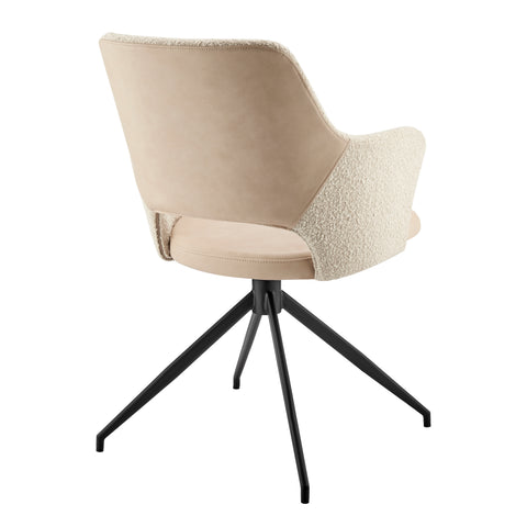 Ivory / No Casters Armchair