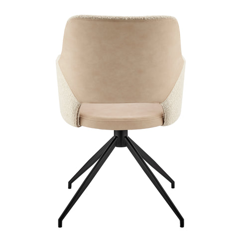 Ivory / No Casters Armchair