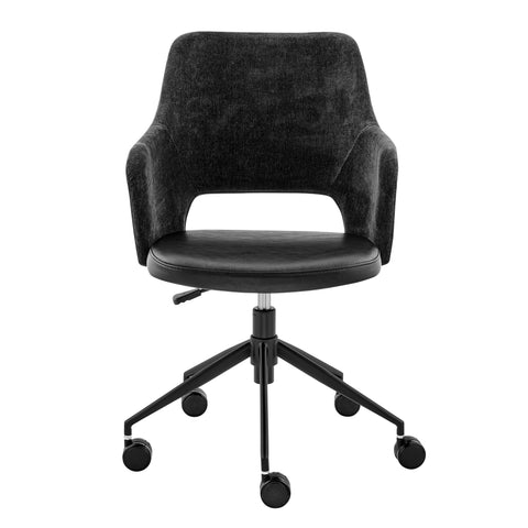 Black / With Casters Office Chair