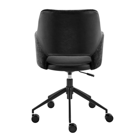 Black / With Casters Office Chair