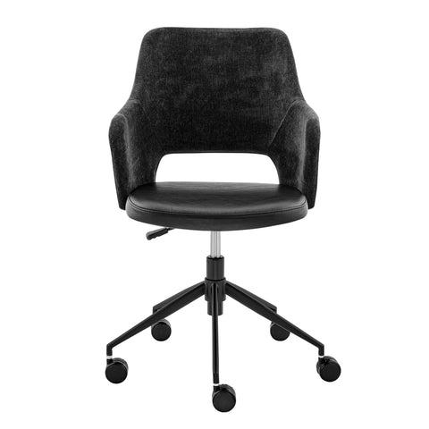 Black / With Casters Office Chair