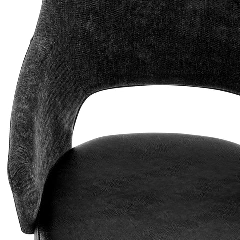 Black / With Casters Office Chair