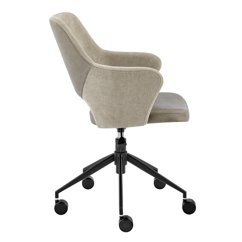 Light Taupe/Gray / With Casters Office Chair