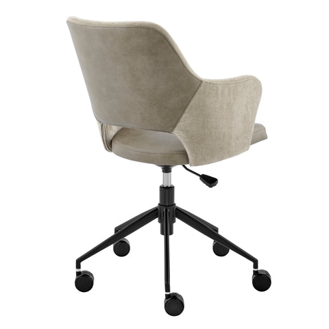 Light Taupe/Gray / With Casters Office Chair