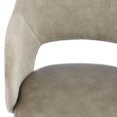 Light Taupe/Gray / With Casters Office Chair