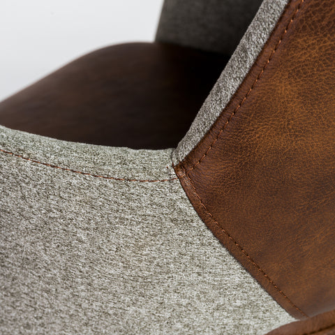 Light Brown, Gray / Non-Tilt Office Chair