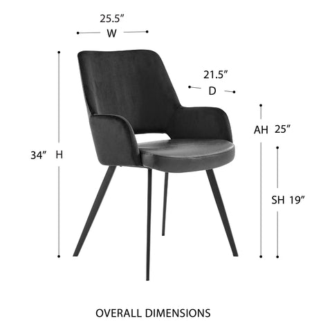 Black / Dining Chair