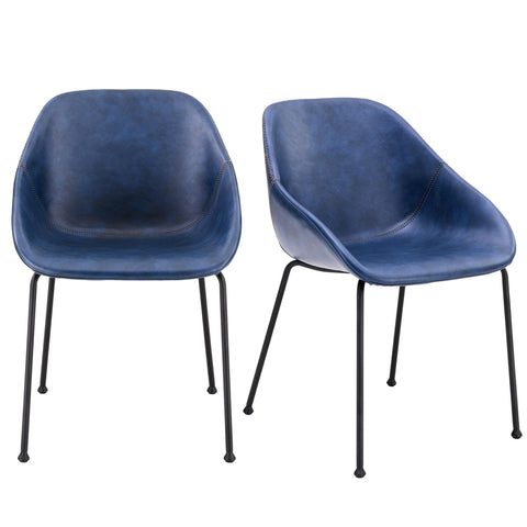 Dark Blue / 31.5 Dining Chair