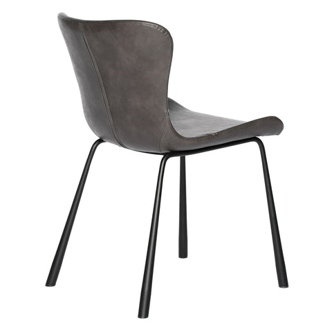 Charcoal Gray / Set of 2 Dining Chairs
