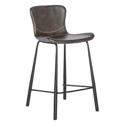 Charcoal Gray / Set of 2 Counter Stools