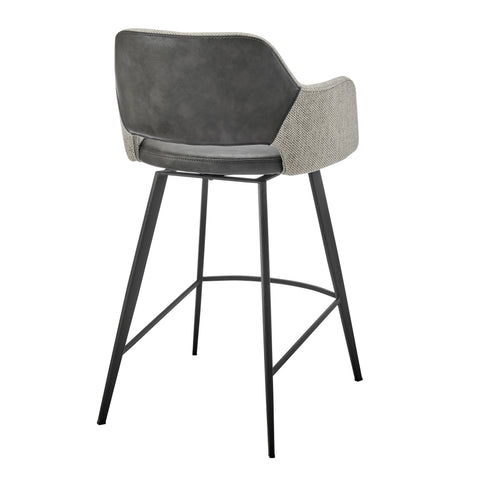 Warm Gray/Charcoal Gray / 36 Counter Stool