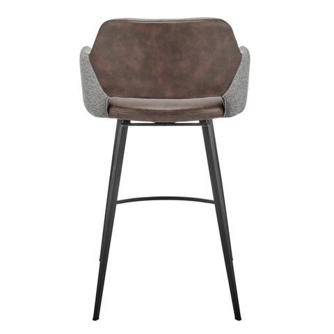 Gray/Dark Brown / 36 Counter Stool