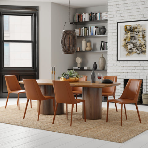 Dark Caramel / 34 Side Chair
