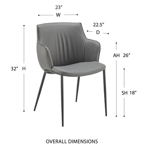 Gray / Dining Chair
