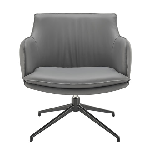 Gray / Swivel Lounge Chair