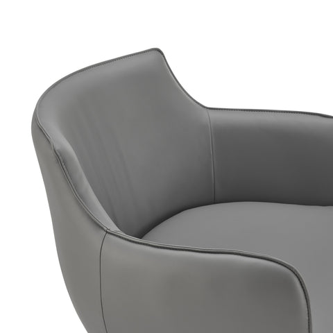 Gray / Swivel Lounge Chair