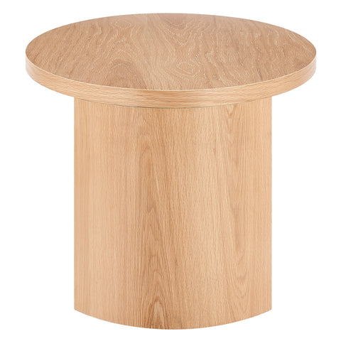 Eurostyle Svea 47 Inch Nesting Coffee Tables, Set of 2, Natural Oak Veneer