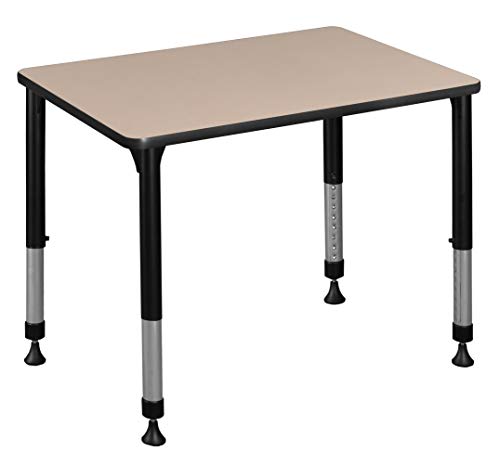 Regency 18.5 x 26 in Rectangle Height Adjustable Classroom School Desk