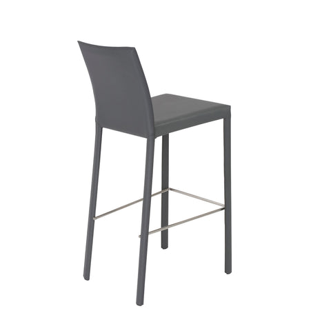 Gray / Set of 2 Bar Stools