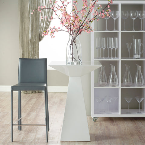 Gray / Set of 2 Bar Stools