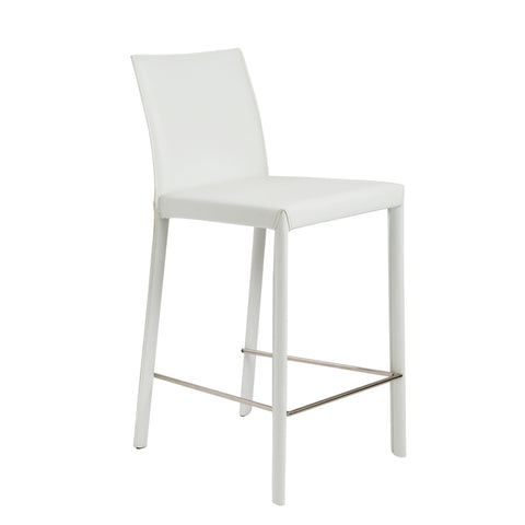 White / Set of 2 Counter Stools