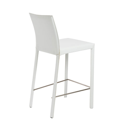 White / Set of 2 Counter Stools