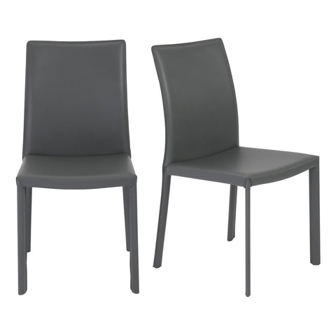 Gray / Set of 2 Dining Chairs