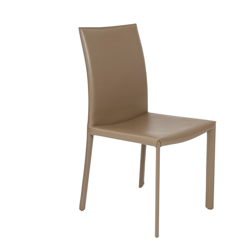 Taupe / Set of 2 Dining Chairs