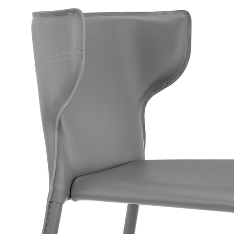 Gray / Set of 2 Bar Stools