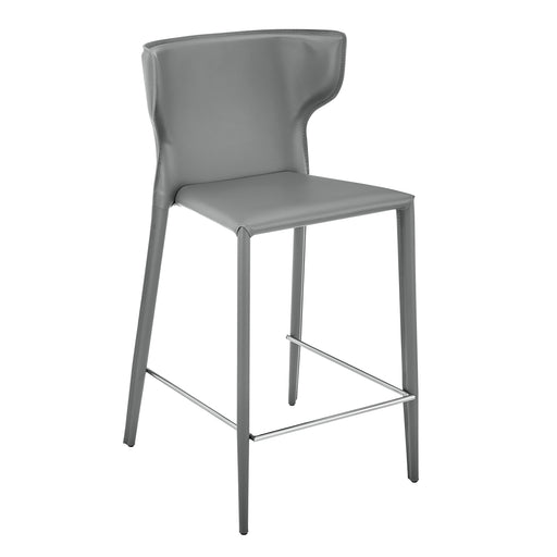Gray / Set of 2 Counter Stools