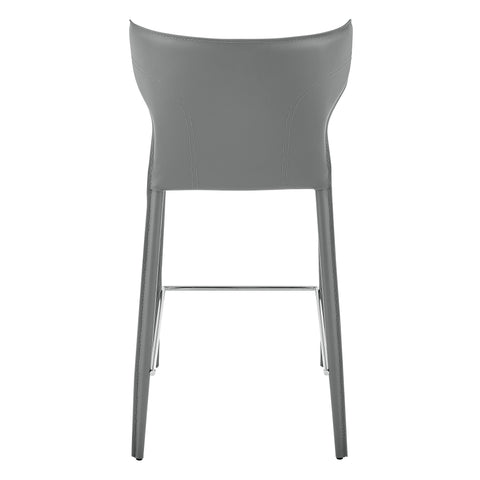 Gray / Set of 2 Counter Stools
