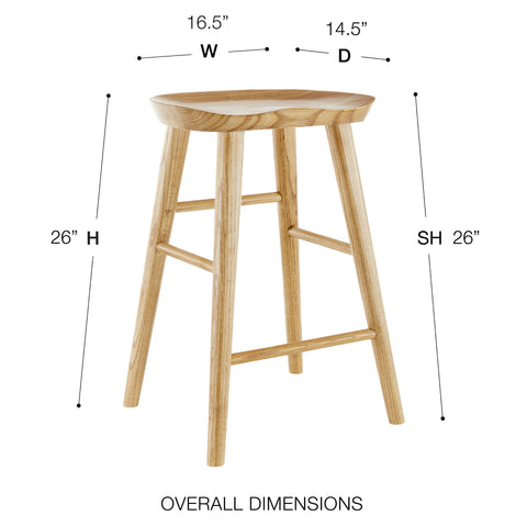 Natural / Counter Stool