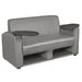 Grey / Loveseat with Storage