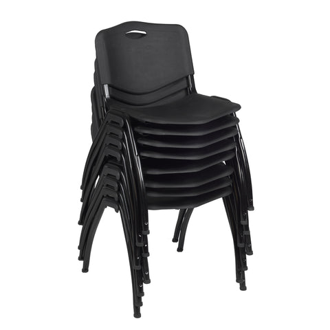Black / Set of 8