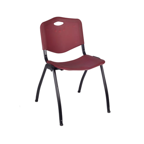 Mahogany / Chrome / Burgundy / 48 x 48