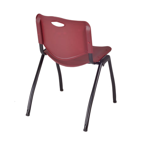 Mahogany / Chrome / Burgundy / 42 x 42